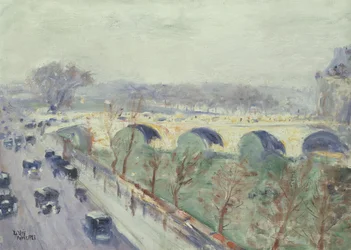Il Pont Royal a Parigi, 1928